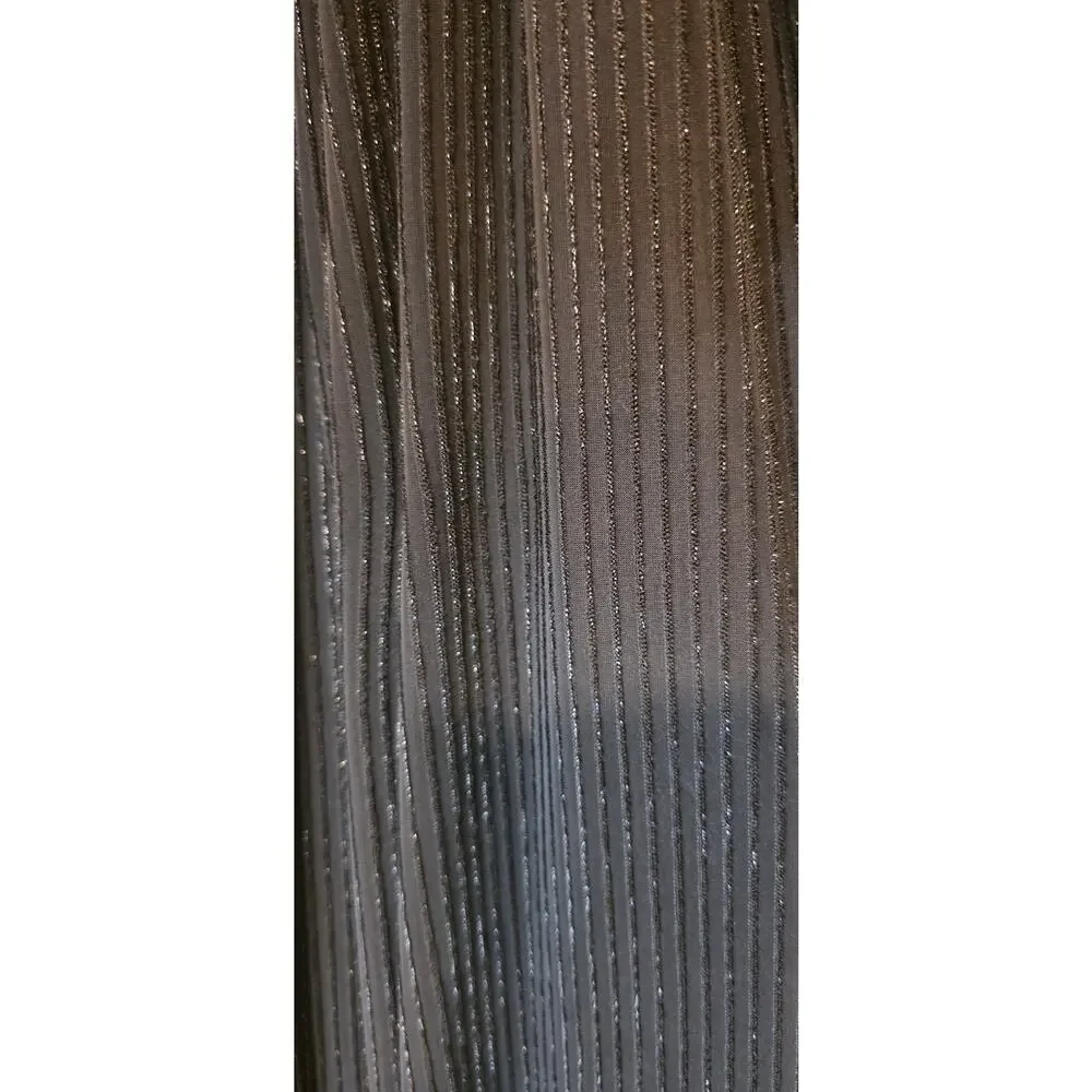 Feleppa Italy Black HighSlit Maxi Skirt NWT Size IT44 US 8